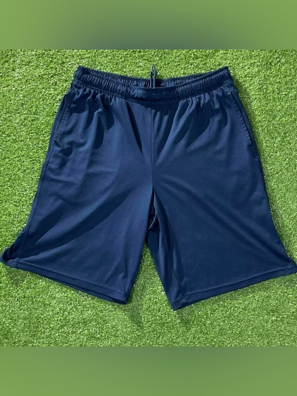 Vintage Men's Performance Blue Athletic Shorts